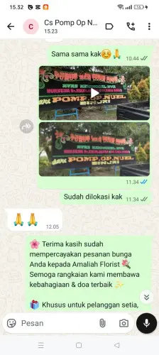 Testimonial Papan Bunga bukit sari