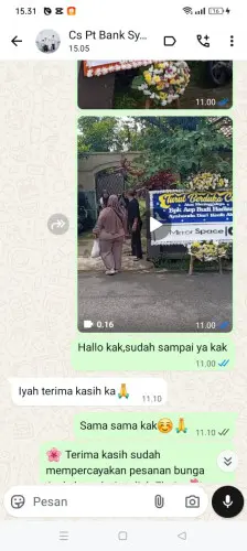 Testimonial Papan Bunga bukit sari